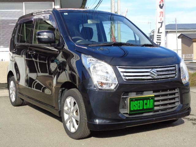 ワゴンR FXリミテッド 4WD プッシュスタート アイドリングストップ CD FM/AM 電動格納ミラー ミラーヒーター シートヒーター 純正アルミ ABS 運転席&助手席エアバッグ 盗難防止装置(3枚目)