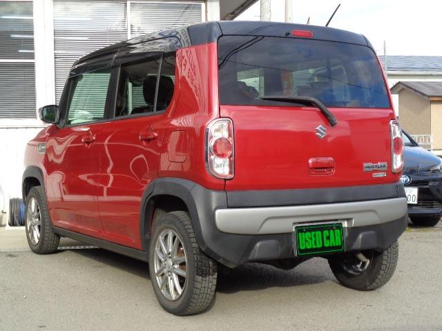 ハスラー X 4WD プッシュスタート アイドリングストップ メモリーナビ フルセグ CD DVD レーダーブレーキ 横滑り防止装置 HID フォグランプ 電動格納ミラー シートヒーター エアバッグ 盗難防止装置(7枚目)