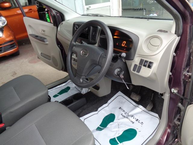 ミライース Lf 4WD エコアイドル キーレス CD FM/AM 14インチ社外アルミホイール ABS 運転席&助手席エアバッグ 盗難防止装置(9枚目)
