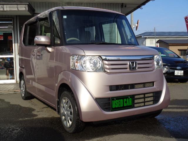 N-BOX G・Lパッケージ 4WD プッシュスタート ディスプレイオーディオ ワンセグ CD バックカメラ ステアリングスイッチ アイドリングストップ 左パワスラ 横滑り防止装置 電動格納ミラー 運転席&助手席エアバッグ 盗難防止装置(3枚目)