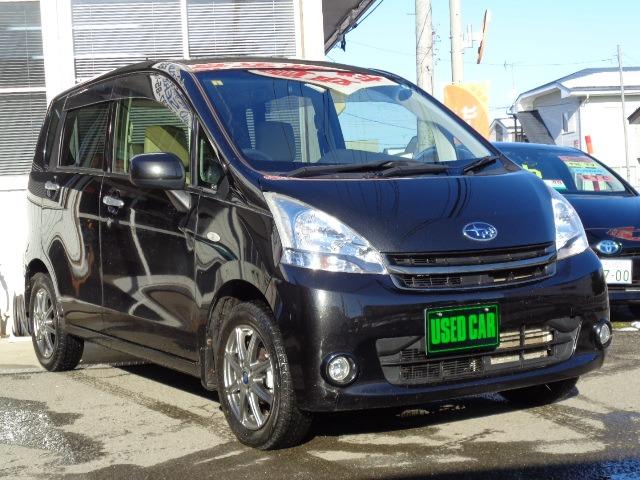 ステラ L 4WD キーレス エコアイドル CD FM/AM 電動格納ミラー フォグランプ 社外アルミホイール ABS 運転席&助手席エアバッグ 盗難防止装置(3枚目)