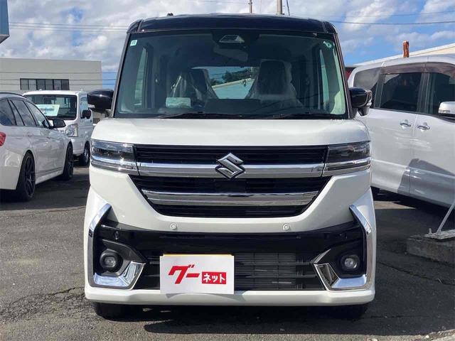 スペーシアカスタム ハイブリッドＸＳ　届出済未使用車　４ＷＤ　両側電動スライドドア　クリアランスソナー　オートクルーズコントロール　レーンアシスト　衝突被害軽減システム　オートライト　ＬＥＤヘッドランプ　スマートキー　アイドリングストップ（13枚目）