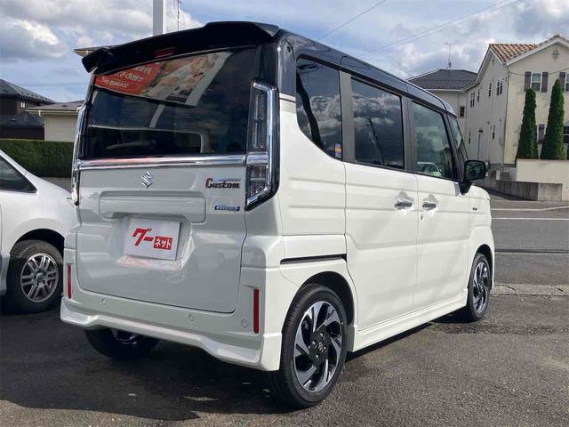 スペーシアカスタム ハイブリッドＸＳ　届出済未使用車　４ＷＤ　両側電動スライドドア　クリアランスソナー　オートクルーズコントロール　レーンアシスト　衝突被害軽減システム　オートライト　ＬＥＤヘッドランプ　スマートキー　アイドリングストップ（15枚目）