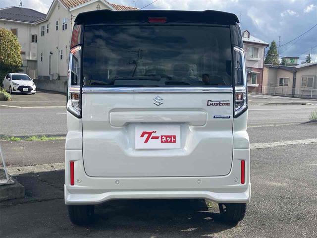 スペーシアカスタム ハイブリッドＸＳ　届出済未使用車　４ＷＤ　両側電動スライドドア　クリアランスソナー　オートクルーズコントロール　レーンアシスト　衝突被害軽減システム　オートライト　ＬＥＤヘッドランプ　スマートキー　アイドリングストップ（16枚目）