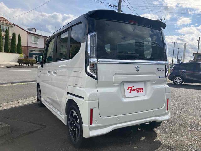 スペーシアカスタム ハイブリッドＸＳ　届出済未使用車　４ＷＤ　両側電動スライドドア　クリアランスソナー　オートクルーズコントロール　レーンアシスト　衝突被害軽減システム　オートライト　ＬＥＤヘッドランプ　スマートキー　アイドリングストップ（17枚目）
