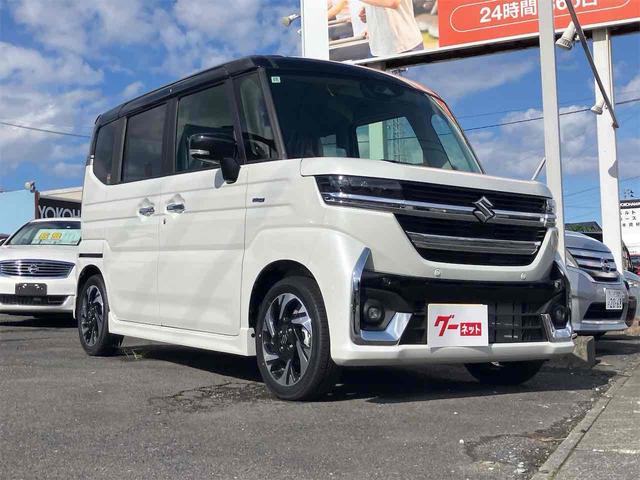 スペーシアカスタム ハイブリッドＸＳ　届出済未使用車　４ＷＤ　両側電動スライドドア　クリアランスソナー　オートクルーズコントロール　レーンアシスト　衝突被害軽減システム　オートライト　ＬＥＤヘッドランプ　スマートキー　アイドリングストップ（21枚目）
