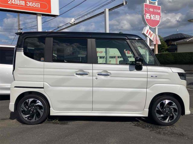スペーシアカスタム ハイブリッドＸＳ　届出済未使用車　４ＷＤ　両側電動スライドドア　クリアランスソナー　オートクルーズコントロール　レーンアシスト　衝突被害軽減システム　オートライト　ＬＥＤヘッドランプ　スマートキー　アイドリングストップ（22枚目）