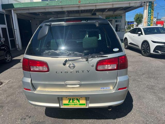 日産 リバティ G L-エディション アルミAM FM CD ETC 両側