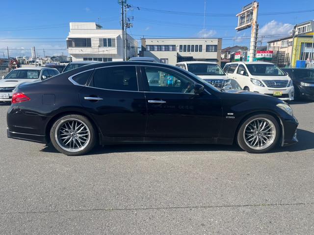 フーガハイブリッド ベースグレード ナビ アルミ バックカメラ クルーズ BLUETOOTH CD(6枚目)