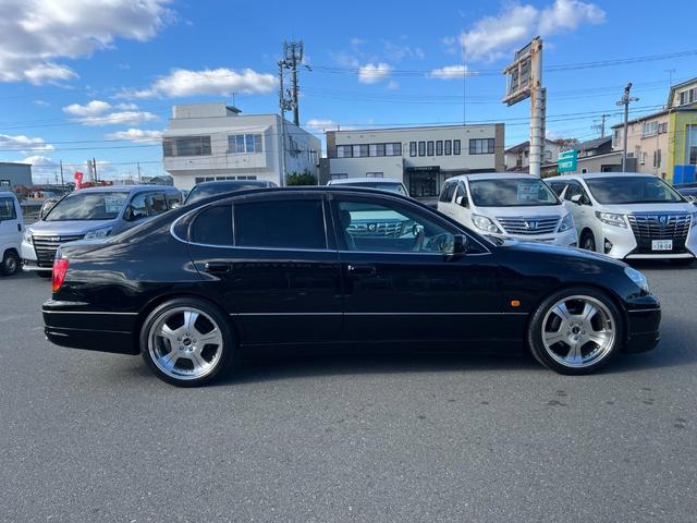 アリスト S300ウォールナットパッケージ ナビ アルミ パワーシート シートヒーター ETC(6枚目)