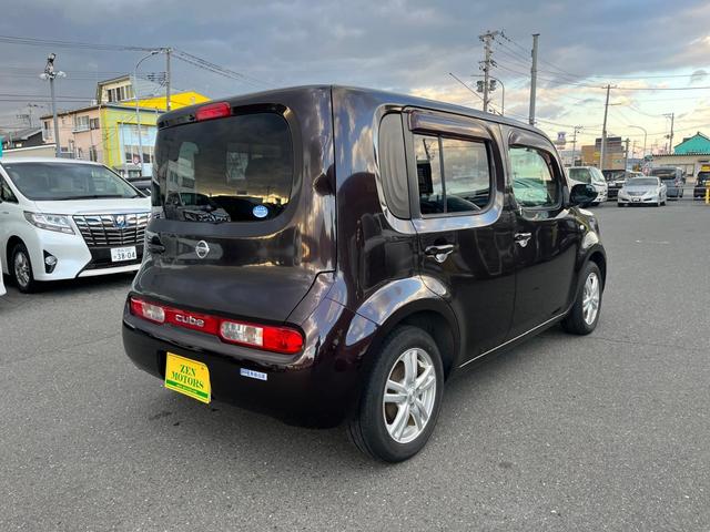 キューブ １５Ｘ　ＦＯＵＲ　Ｖセレクション　ナビ　　アルミ　　ＴＶ（4枚目）