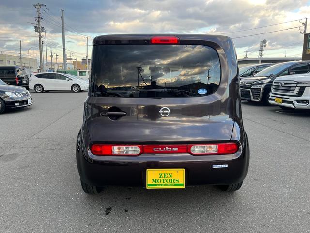 キューブ １５Ｘ　ＦＯＵＲ　Ｖセレクション　ナビ　　アルミ　　ＴＶ（8枚目）