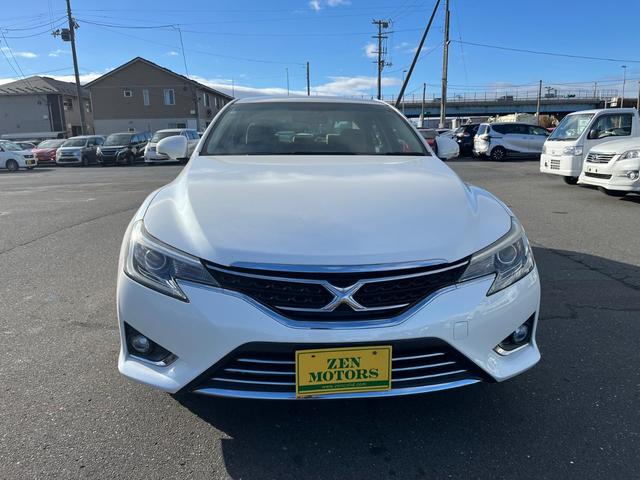 マークX プレミアム Four ナビ アルミ 電動シート シートヒーター ETC(2枚目)