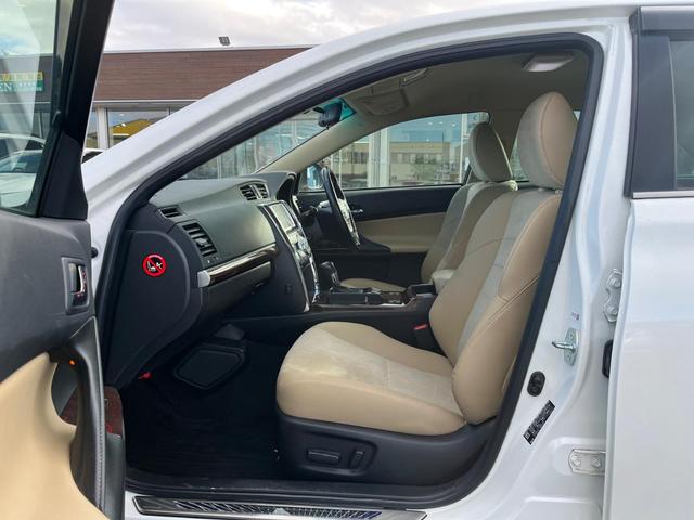 マークX プレミアム Four ナビ アルミ 電動シート シートヒーター ETC(10枚目)