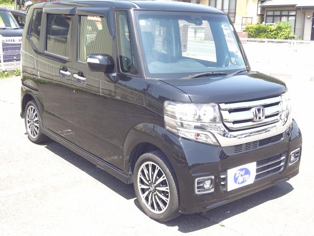 Ｎ－ＢＯＸカスタム Ｇ・ターボＬパッケージ　４ＷＤ　ターボ　ナビ　ＴＶ　Ｂカメラ　両側電動スライドドア　クルーズコントロール　Ｂｌｕｅｔｏｏｔｈ　フリップダウンモニター（2枚目）