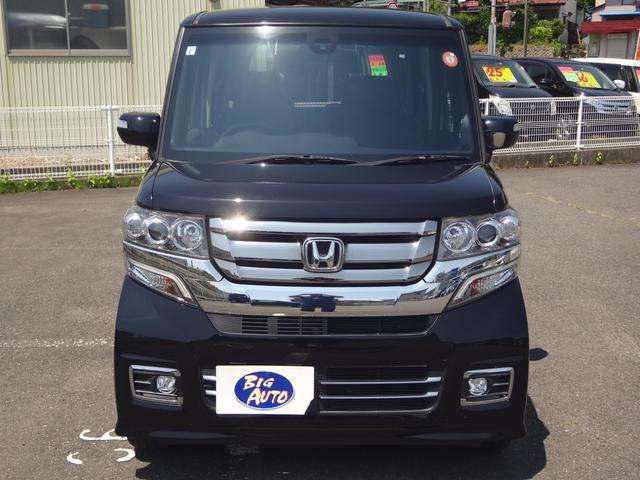 Ｎ－ＢＯＸカスタム Ｇ・ターボＬパッケージ　４ＷＤ　ターボ　ナビ　ＴＶ　Ｂカメラ　両側電動スライドドア　クルーズコントロール　Ｂｌｕｅｔｏｏｔｈ　フリップダウンモニター（3枚目）