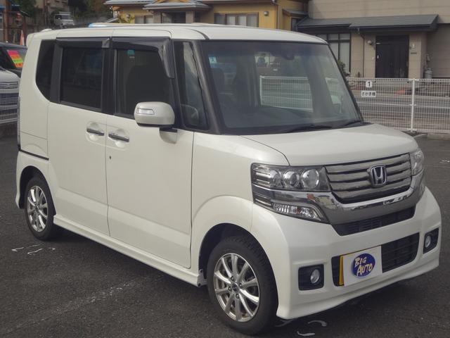 N-BOXカスタム G・Aパッケージ 4WD ナビ Bカメラ Bluetooth 両側電動スライドドア(2枚目)