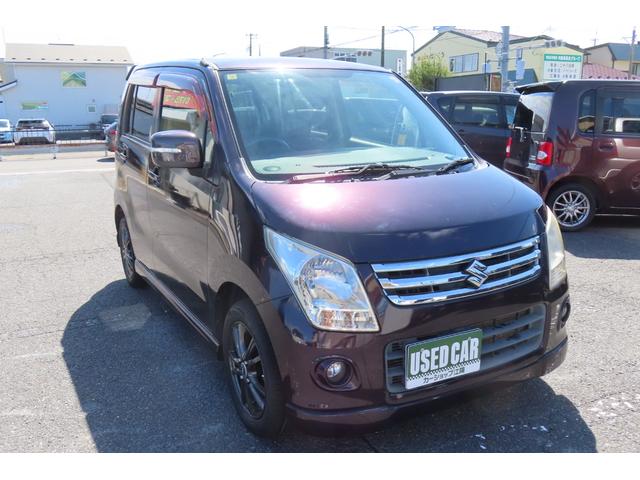 ワゴンＲ ＦＸリミテッドＩＩ　４ＷＤ　ナビ／ＴＶ　エンジンスターター　キーキーレスエントリー　アルミホイール　ベンチシート　フルフラット　シートヒーター（6枚目）