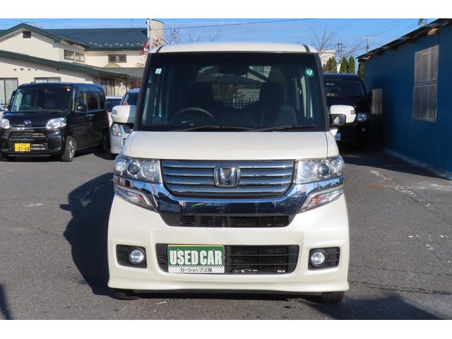 N-BOXカスタム G・Lパッケージ 左右スライドドアー 左側パワスライドドアー ナビ/TV ブルーツース ETC エンジンスターター エコアイドル キーレスエントリー プッシュスタート(2枚目)