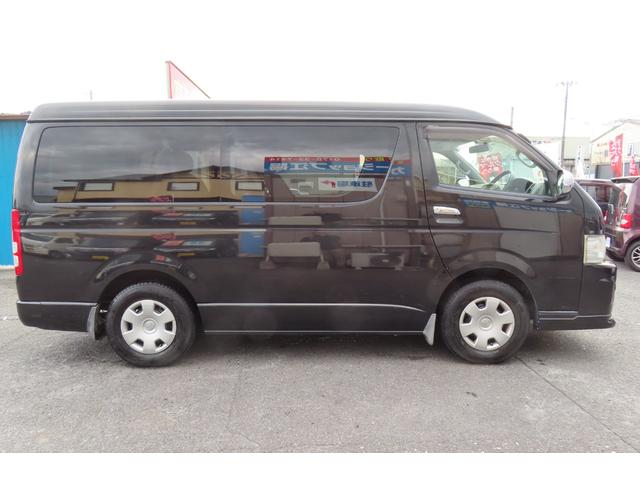ハイエースワゴン ＧＬ　左側パワースライドドアー　ナビ　バックカメラ　ＥＴＣ　１００Ｖ電源　１０人乗り（4枚目）