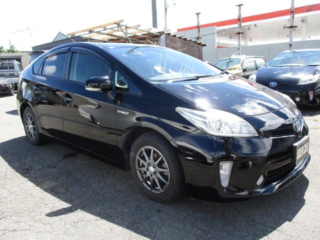 プリウス Ｇ　ＴＯＹＯＴＡプリウス３０後期／黒／ナビ／レザーシート／ＥＴＣ／２ＷＤ／（3枚目）