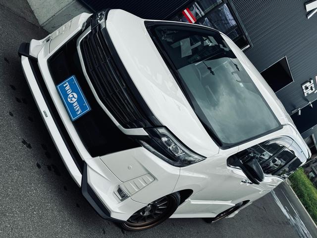 ノア Ｓｉ　ダブルバイビー　モデリスタエアロ　寒冷地仕様　アルパインディスプレイオーディオ　両側パワスラ　車高調　１８インチアルミ　社外フロントグリル　ＥＴＣ（2枚目）