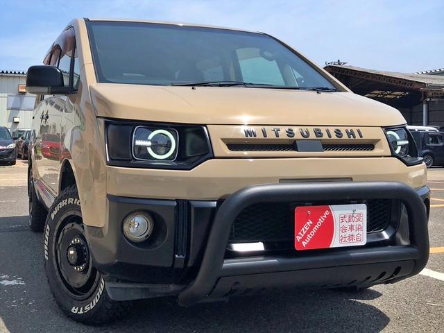デリカＤ：５ Ｇ　パワーパッケージ　距離無制限１年間保証付き／４ＷＤ／パワースライドドア／新品バンパーガード／ヘッドライト加工／新品ホイール／新品マッドタイヤ（8枚目）