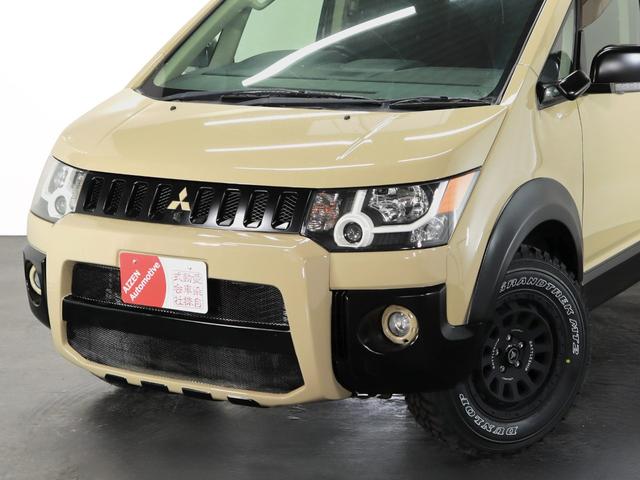 デリカＤ：５ Ｇ　プレミアム　４ＷＤ／両側パワースライドドア／オーバーフェンダー／新品社外ホイール／新品マッドタイヤ／新品バンパーガード／ヘッドライト加工（15枚目）