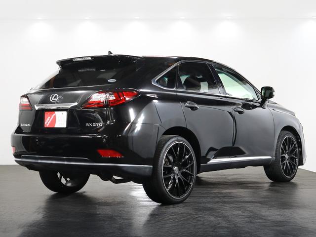 ＲＸ ＲＸ２７０　バージョンＬ　１年距離無制限保証付き／黒革シート／２０系仕様／社外ホイール（22枚目）