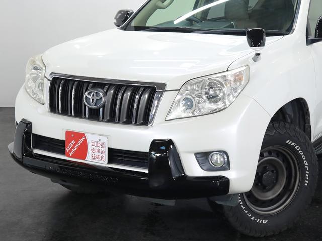 ランドクルーザープラド ＴＸ　Ｌパッケージ　距離無制限１年間保証付／本革シート／７人乗り／サンルーフ／バンパープロテクター／一部黒塗装／ＢＦグッドリッチ（15枚目）