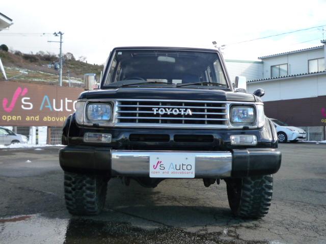 ランドクルーザープラド ＳＸワイド　４ＷＤ／５人乗り登録済み／サンルーフ／ナビＴＶ（2枚目）