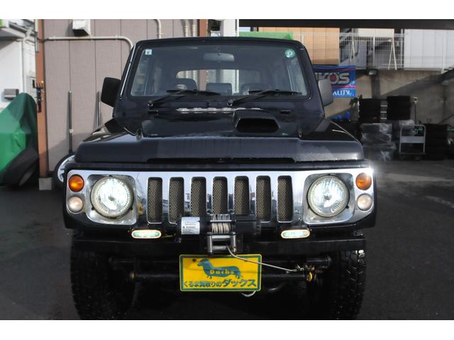 ジムニー ランドベンチャー　オートマ／色替えブラック／Ｋ６Ａ／社外アルミ／ＥＴＣ／電動ウィンチ／５ナンバー／ＭＯＭＯ　ＲＡＣＥ／マッドタイヤ／（15枚目）