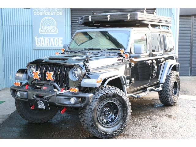 ジープ・ラングラーアンリミテッド ＪＬラングラー　サハラ　４ＷＤ　ワンオーナー　ＲＡＰＴＯＲ施工　リフトアップ　チューブフェンダー　ＫＭＣ１７インチホイール　ＹＯＫＯＨＡＭＡジオランダー３５ＭＴタイヤ　ＷＡＲＮウインチ　東京オートサロン２０２４出展車両（36枚目）