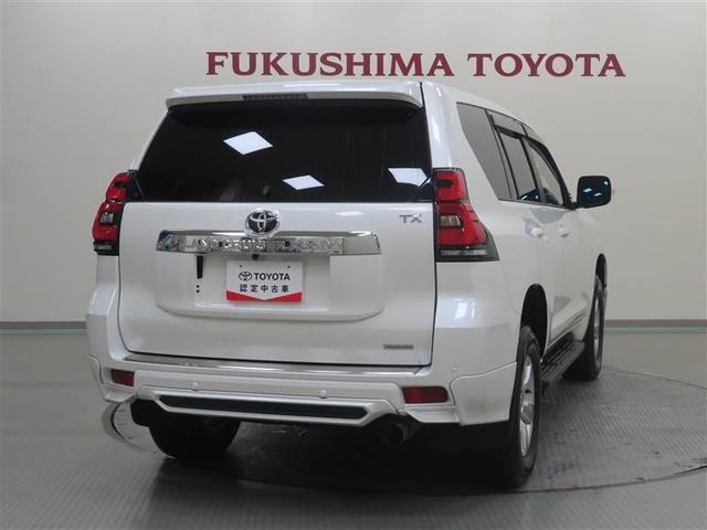 ランドクルーザープラド TX 4WD フルセグ メモリーナビ DVD再生 ミュージックプレイヤー接続可 バックカメラ 衝突被害軽減システム ETC ドラレコ LEDヘッドランプ ワンオーナー 記録簿(4枚目)