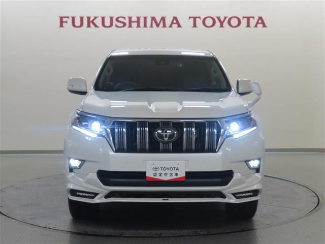 ランドクルーザープラド TX 4WD フルセグ メモリーナビ DVD再生 ミュージックプレイヤー接続可 バックカメラ 衝突被害軽減システム ETC ドラレコ LEDヘッドランプ ワンオーナー 記録簿(7枚目)