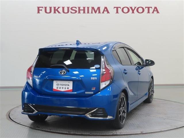 アクア Ｇ　ＧＲスポーツ・１７インチパッケージ　フルセグ　メモリーナビ　ＤＶＤ再生　ミュージックプレイヤー接続可　バックカメラ　衝突被害軽減システム　ＥＴＣ　ＬＥＤヘッドランプ　ワンオーナー　記録簿　アイドリングストップ（4枚目）