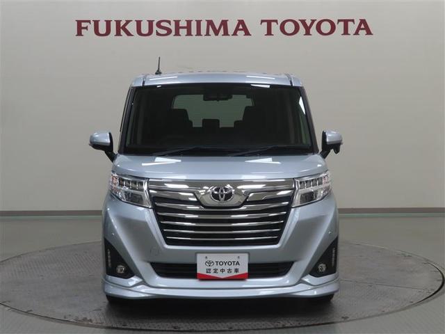 ルーミー カスタムG-T ワンセグ メモリーナビ ミュージックプレイヤー接続可 バックカメラ 衝突被害軽減システム ETC ドラレコ 両側電動スライド LEDヘッドランプ ウオークスルー 記録簿 アイドリングストップ(6枚目)