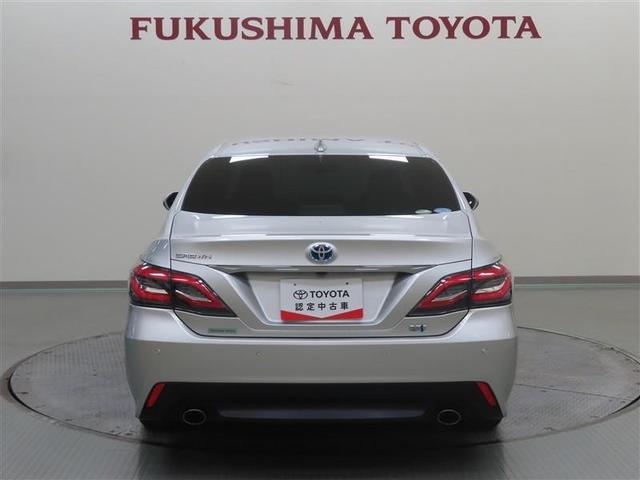 クラウンハイブリッド S Cパッケージ フルセグ メモリーナビ DVD再生 ミュージックプレイヤー接続可 バックカメラ 衝突被害軽減システム ETC ドラレコ LEDヘッドランプ ワンオーナー 記録簿 アイドリングストップ(6枚目)