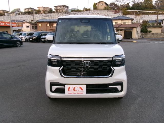 Ｎ－ＢＯＸカスタム ベースグレード　届出済未使用車　ホンダセンシング　Ｈｏｎｄａ　ＣＯＮＮＥＣＴ　ｆｏｒ　Ｇａｔｈｅｒｓ＋ナビ装着用スペシャルパッケージ　リア左側パワースライドドア　運転席＆助手席シートヒーター　オートリトラミラー（2枚目）