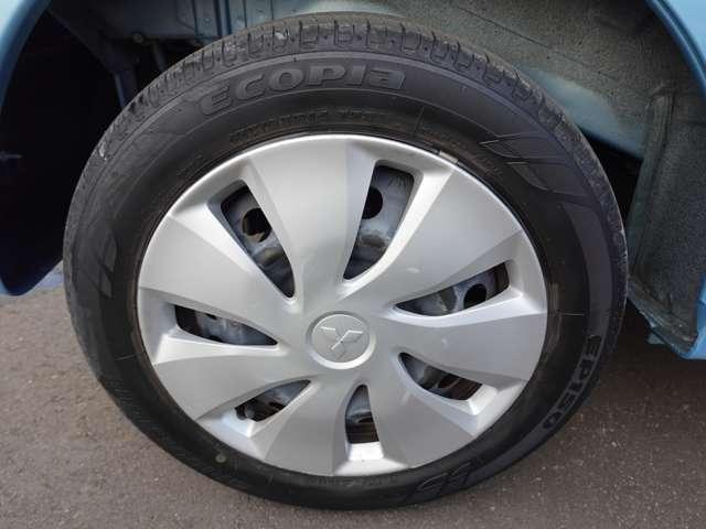 タイヤサイズは１５５／６５Ｒ１４です。