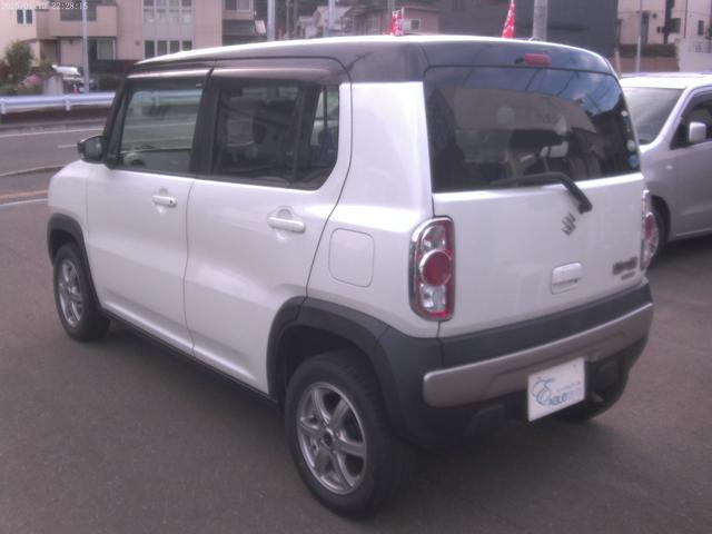 ハスラー Ｘ　４ＷＤ　ナビ　シートヒーター　プッシュスタート　セーフティサポート　２トーン　アイドリングストップ　フォグランプ　スタッドレスタイヤ（8枚目）