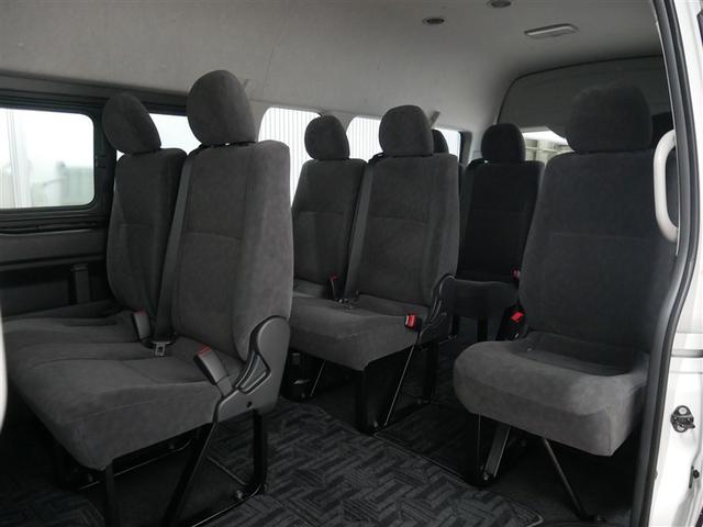 ハイエースワゴン グランドキャビン 4WD 衝突被害軽減システム ドラレコ 電動スライドドア LEDヘッドランプ 乗車定員10人 3列シート ワンオーナー(7枚目)