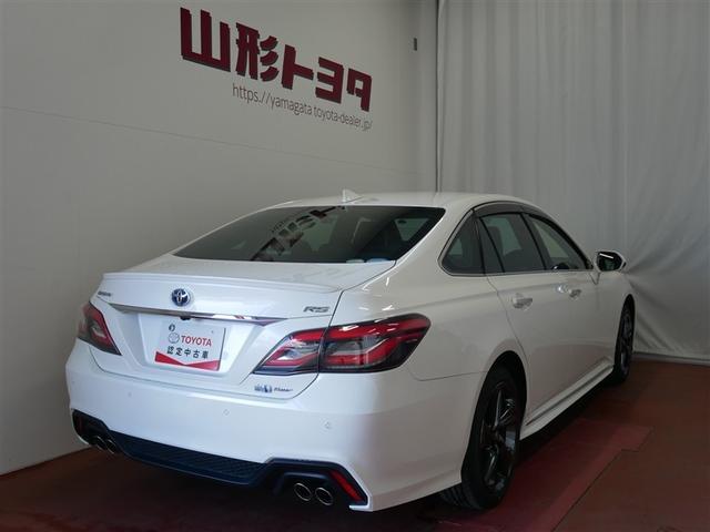 クラウンハイブリッド ＲＳ　Ｆｏｕｒ　リミテッド　革シート　４ＷＤ　フルセグ　メモリーナビ　ＤＶＤ再生　ミュージックプレイヤー接続可　バックカメラ　衝突被害軽減システム　ＥＴＣ　ＬＥＤヘッドランプ（4枚目）