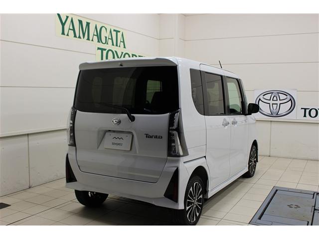タント カスタムＲＳ　４ＷＤ　ＤＶＤ再生　衝突被害軽減システム　両側電動スライド　ＬＥＤヘッドランプ　アイドリングストップ（3枚目）