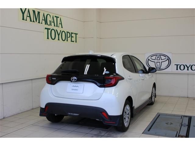 ヤリス Z ミュージックプレイヤー接続可 バックカメラ 衝突被害軽減システム ETC LEDヘッドランプ ワンオーナー(3枚目)