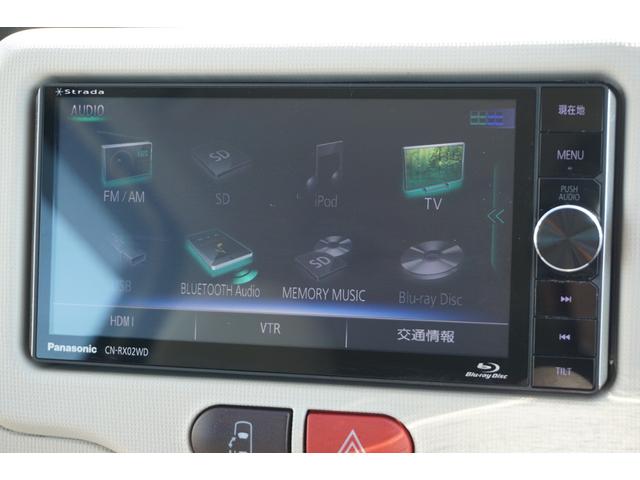 F 4WD 社外SDナビ フルセグTV Bluetooth ブルーレイ ETC 片側電動スライドドア 社外エンジンスターター 3年保証付(12枚目)