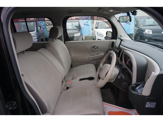 キューブ １５Ｘ　ＦＯＵＲ　Ｖセレクション　ワンオーナー車　社外ナビ　フルセグＴＶ　プッツシュスタート　オートライト　電動格納ミラー　ＥＴＣ　スマートキー　２年保証付（40枚目）