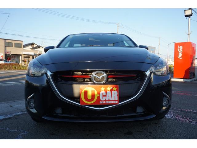 デミオ XDブラックレザーリミテッド 4WD プッシュスタート スマートキー クルーズコントロール 純正16インチアルミホイール シートヒーター パドルシフト オートライトBluetooth接続 フルセグ バックカメラ 2年保証付(42枚目)