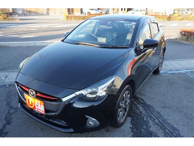 デミオ XDブラックレザーリミテッド 4WD プッシュスタート スマートキー クルーズコントロール 純正16インチアルミホイール シートヒーター パドルシフト オートライトBluetooth接続 フルセグ バックカメラ 2年保証付(43枚目)