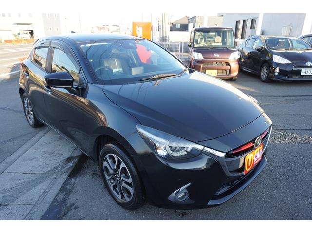 デミオ XDブラックレザーリミテッド 4WD プッシュスタート スマートキー クルーズコントロール 純正16インチアルミホイール シートヒーター パドルシフト オートライトBluetooth接続 フルセグ バックカメラ 2年保証付(44枚目)